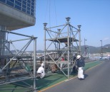 足場工事　紀の川市